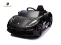 Porsche Spyder Rs, Coche A Batería Para Niños De 12 Voltios, Neumáticos De Goma, Asiento De Cuero Y Mucho Más.