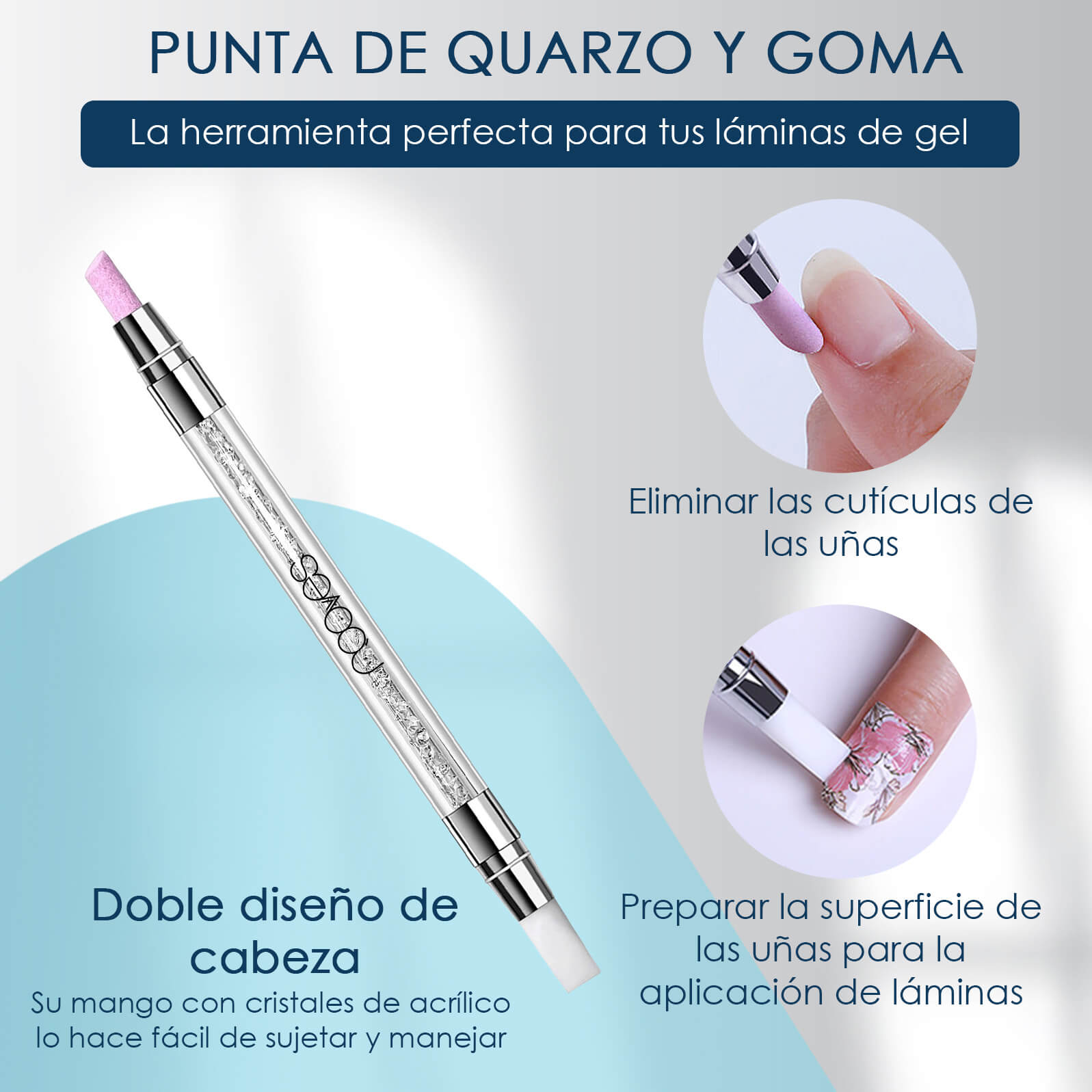 Starter Kit Beauty Glitter - Pack de Iniciación con Top Coat - Diamant - Dazzling Diva
