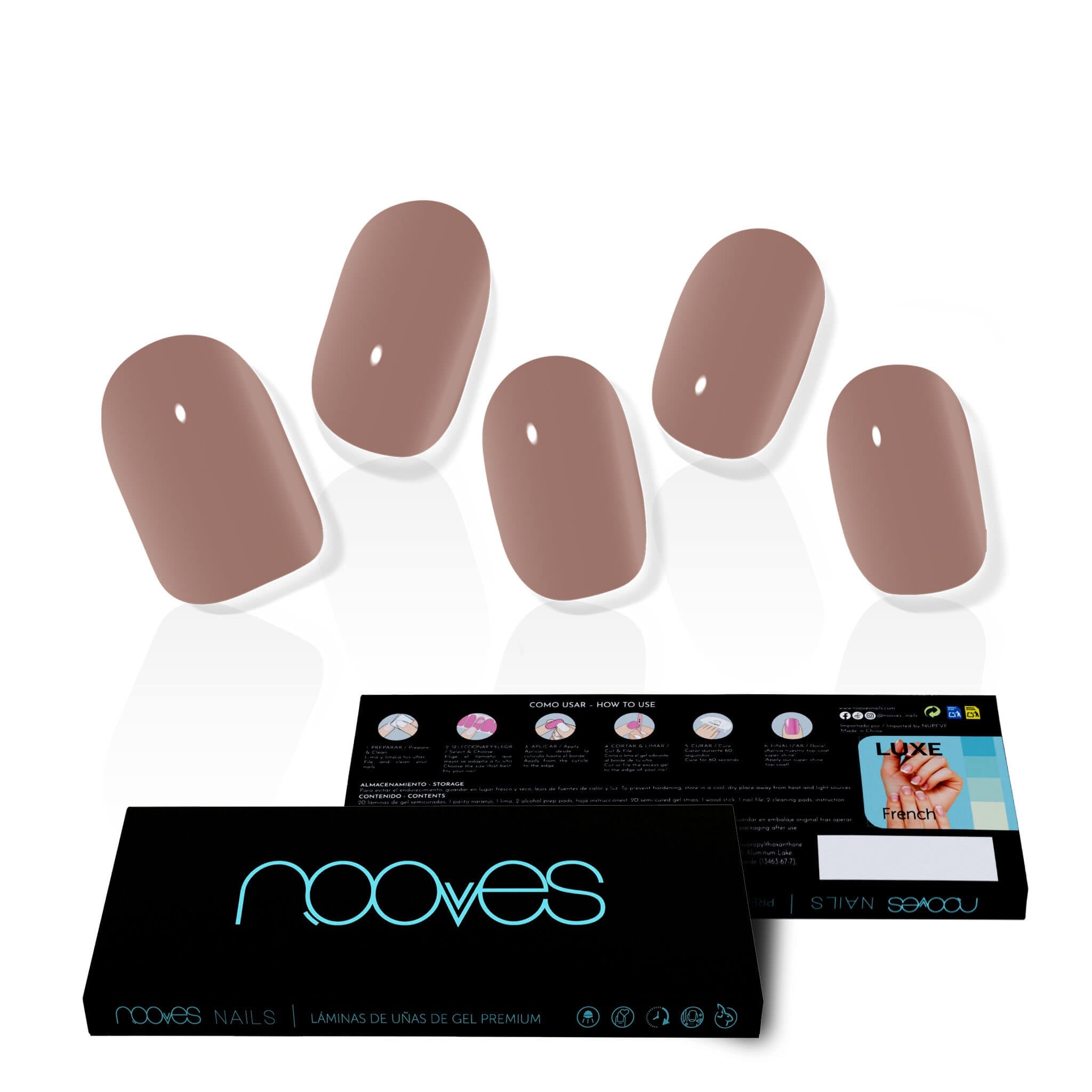 Láminas de Gel - Terra - Nooves Nails