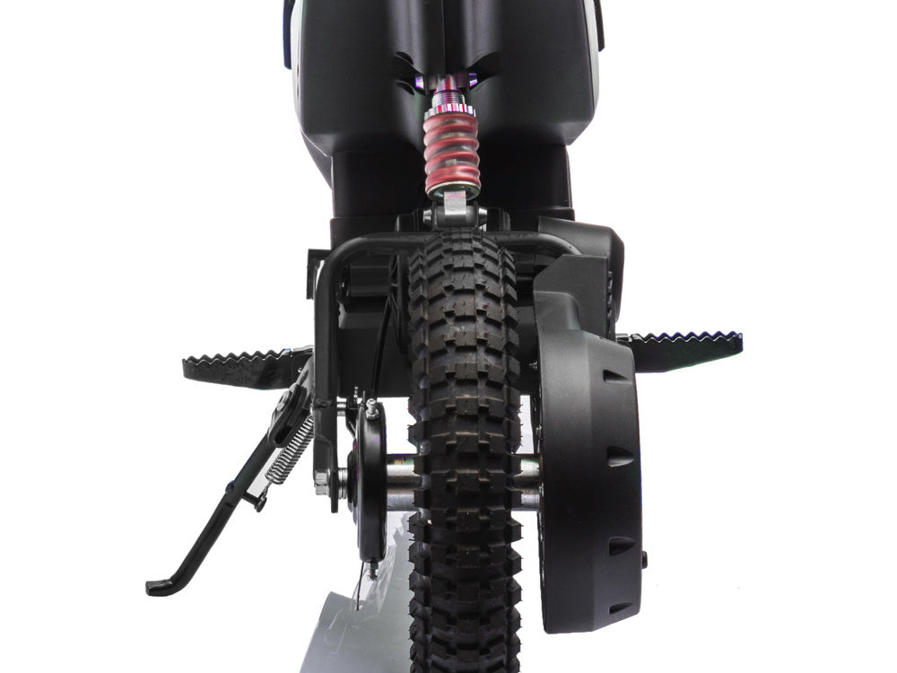 Moto Eléctrica Infantil Cross Motor De 24 Voltios Con Ruedas Suspendidas.