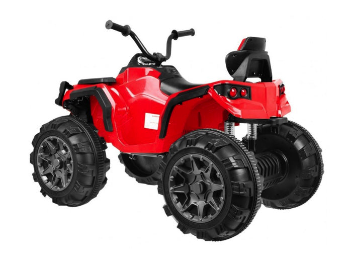 Quad Eléctrico, 12V, Neumáticos De Goma, Con Control Remoto