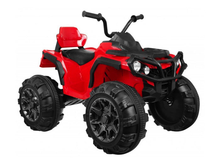Quad Eléctrico, 12V, Neumáticos De Goma, Con Control Remoto