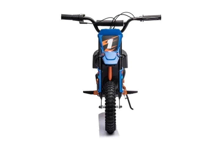 Moto Eléctrica Infantil Cross Motor De 24 Voltios Con Ruedas Suspendidas.