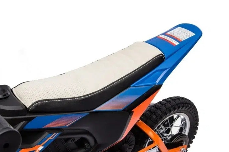 Moto Eléctrica Infantil Cross Motor De 24 Voltios Con Ruedas Suspendidas.