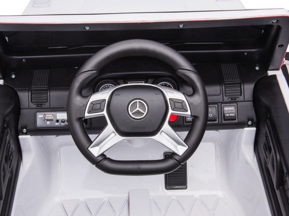 Mercedes-Benz G63 6X6, 12V Con Llantas De Goma Y Más!