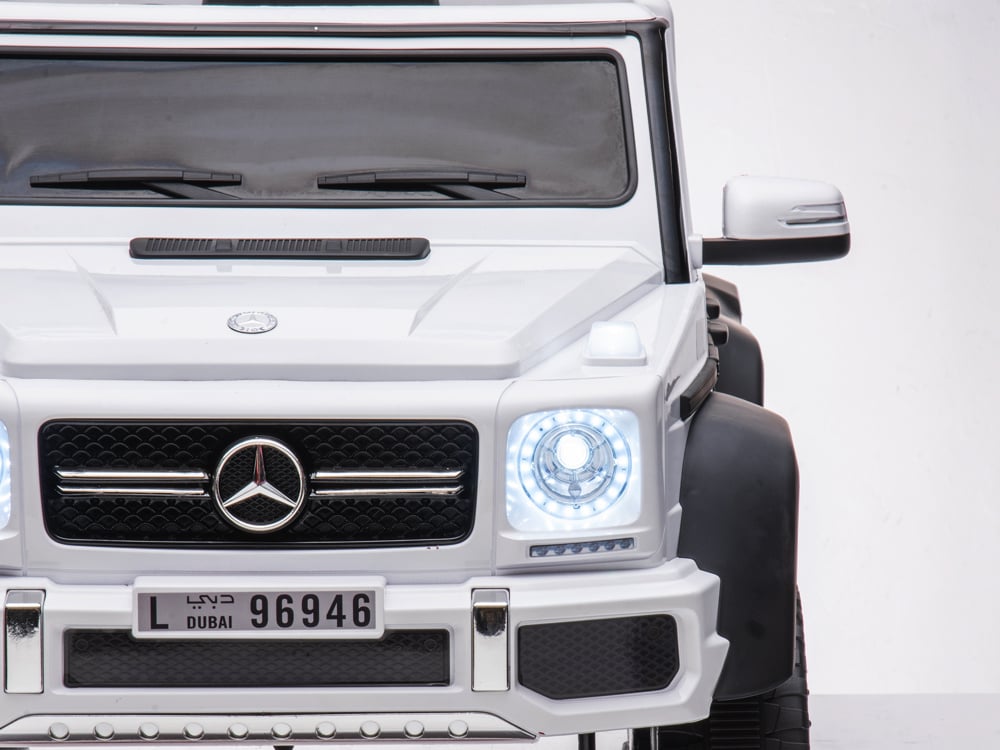 Mercedes-Benz G63 6X6, 12V Con Llantas De Goma Y Más!