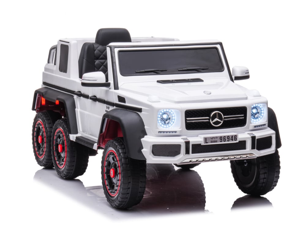 Mercedes-Benz G63 6X6, 12V Con Llantas De Goma Y Más!