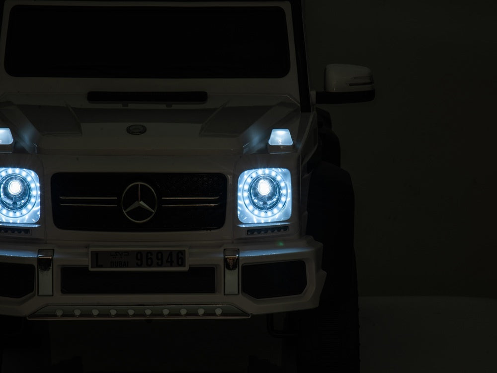 Mercedes-Benz G63 6X6, 12V Con Llantas De Goma Y Más!