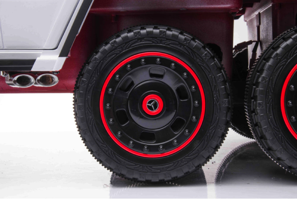 Mercedes-Benz G63 6X6, 12V Con Llantas De Goma Y Más!