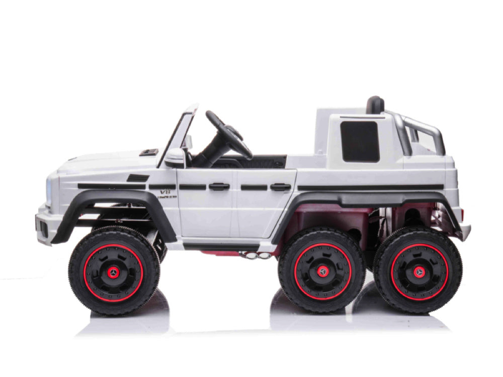 Mercedes-Benz G63 6X6, 12V Con Llantas De Goma Y Más!
