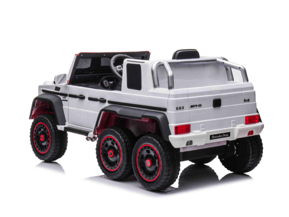 Mercedes-Benz G63 6X6, 12V Con Llantas De Goma Y Más!
