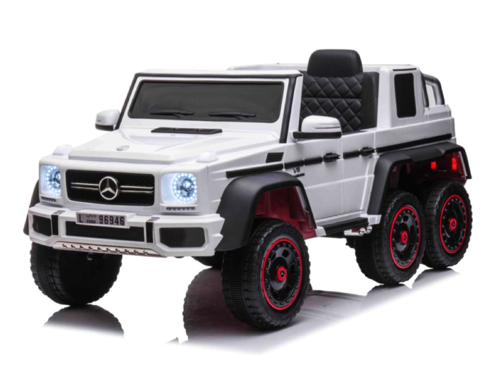Mercedes-Benz G63 6X6, 12V Con Llantas De Goma Y Más!
