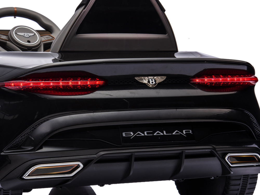 Bentley Bacalar, Carro Infantil Eléctrico De 12 Voltios, Asiento De Cuero, Llantas De Caucho Y Más.