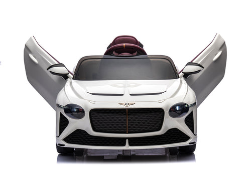Bentley Bacalar, Carro Infantil Eléctrico De 12 Voltios, Asiento De Cuero, Llantas De Caucho Y Más.