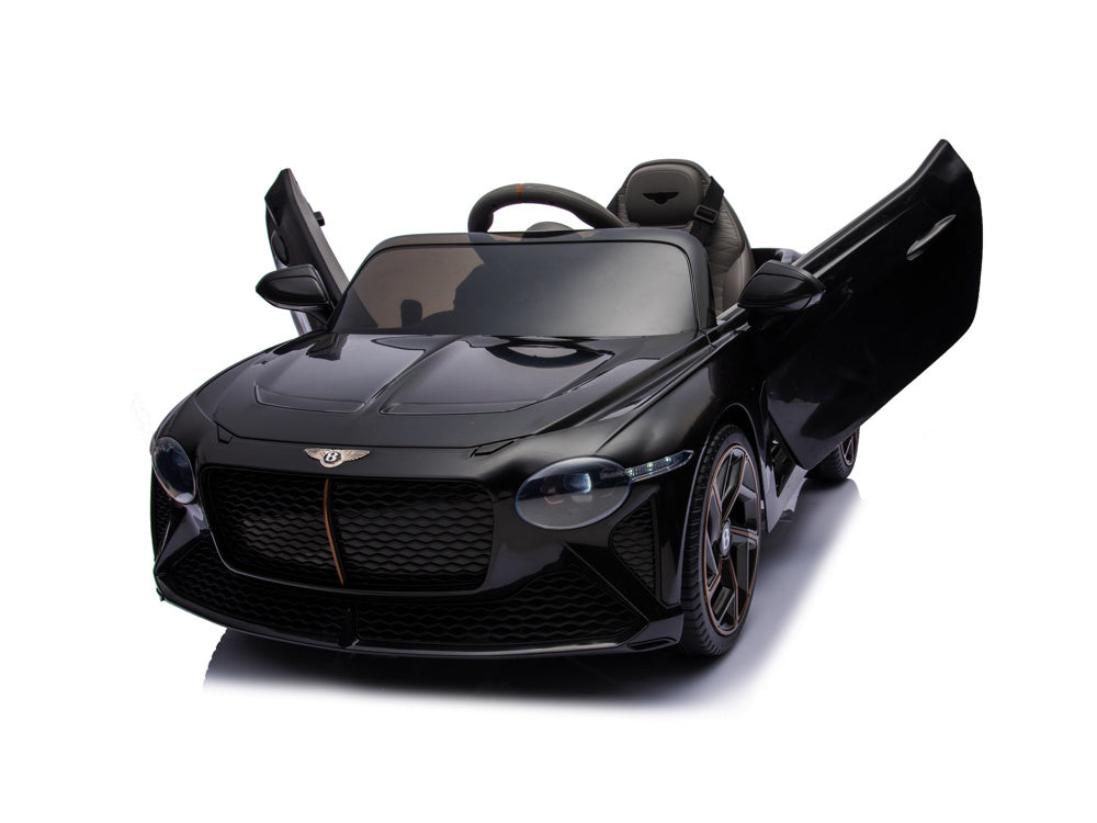 Bentley Bacalar, Carro Infantil Eléctrico De 12 Voltios, Asiento De Cuero, Llantas De Caucho Y Más.
