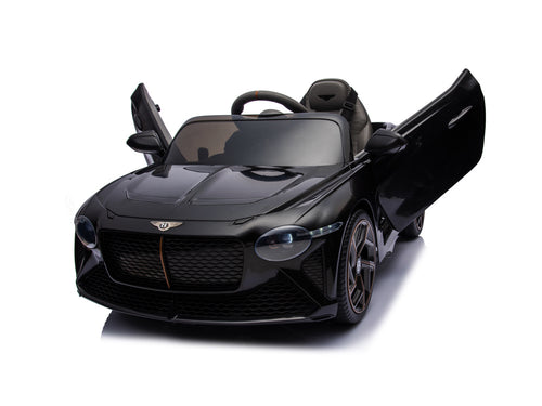 Bentley Bacalar, Carro Infantil Eléctrico De 12 Voltios, Asiento De Cuero, Llantas De Caucho Y Más.