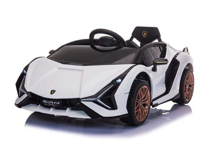 Lamborghini Sian, Coche Infantil Eléctrico De 12V Con Puertas De Ala De Gaviota