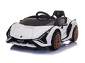 Lamborghini Sian, Coche Infantil Eléctrico De 12V Con Puertas De Ala De Gaviota