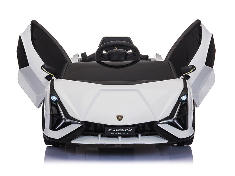 Lamborghini Sian, Coche Infantil Eléctrico De 12V Con Puertas De Ala De Gaviota
