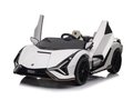 Lamborghini Sian, Coche Infantil Eléctrico De 24 Voltios Con Neumáticos De Goma, Asiento De Piel Y Más