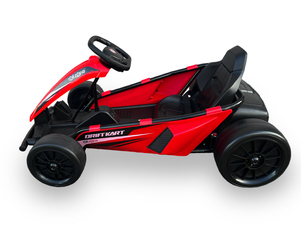 Go-Kart De Drift Rollzone, Kart De Litio De 24 Voltios Con Motores De 200 Vatios, ¡Nueva Edición!