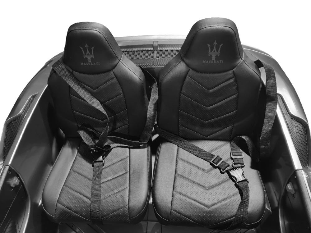 Coche Infantil Eléctrico Maserati Mc20 2 Plazas 24V, Neumáticos De Goma, Asiento De Piel.