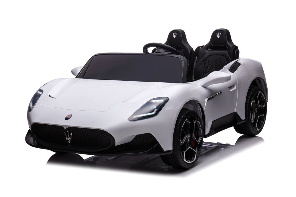 Coche Infantil Eléctrico Maserati Mc20 2 Plazas 24V, Neumáticos De Goma, Asiento De Piel.