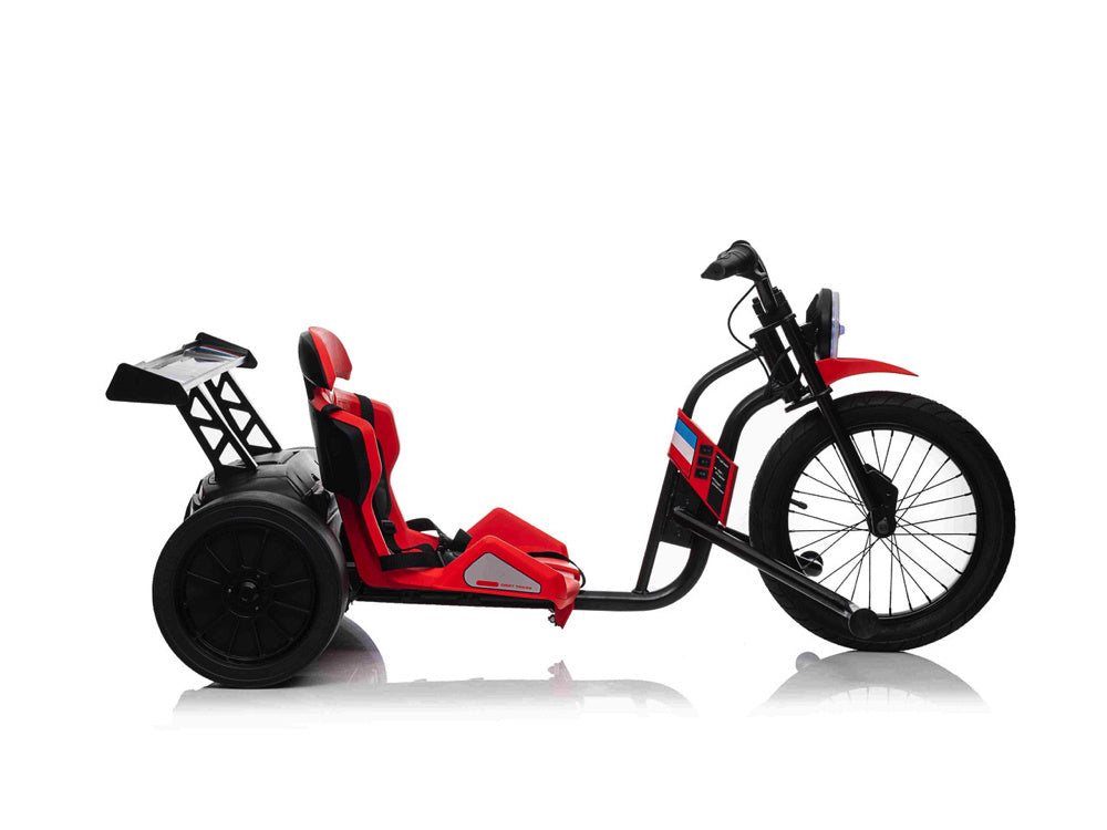 Drift Trike, Triciclo De 24 Voltios Con Motores De 775 Vatios