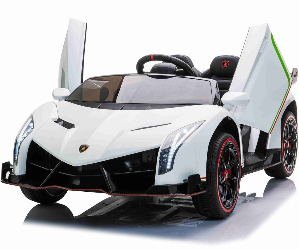 Lamborghini Veneno, Coche Infantil Eléctrico De 2 Plazas Con 4 Motores Y Más.