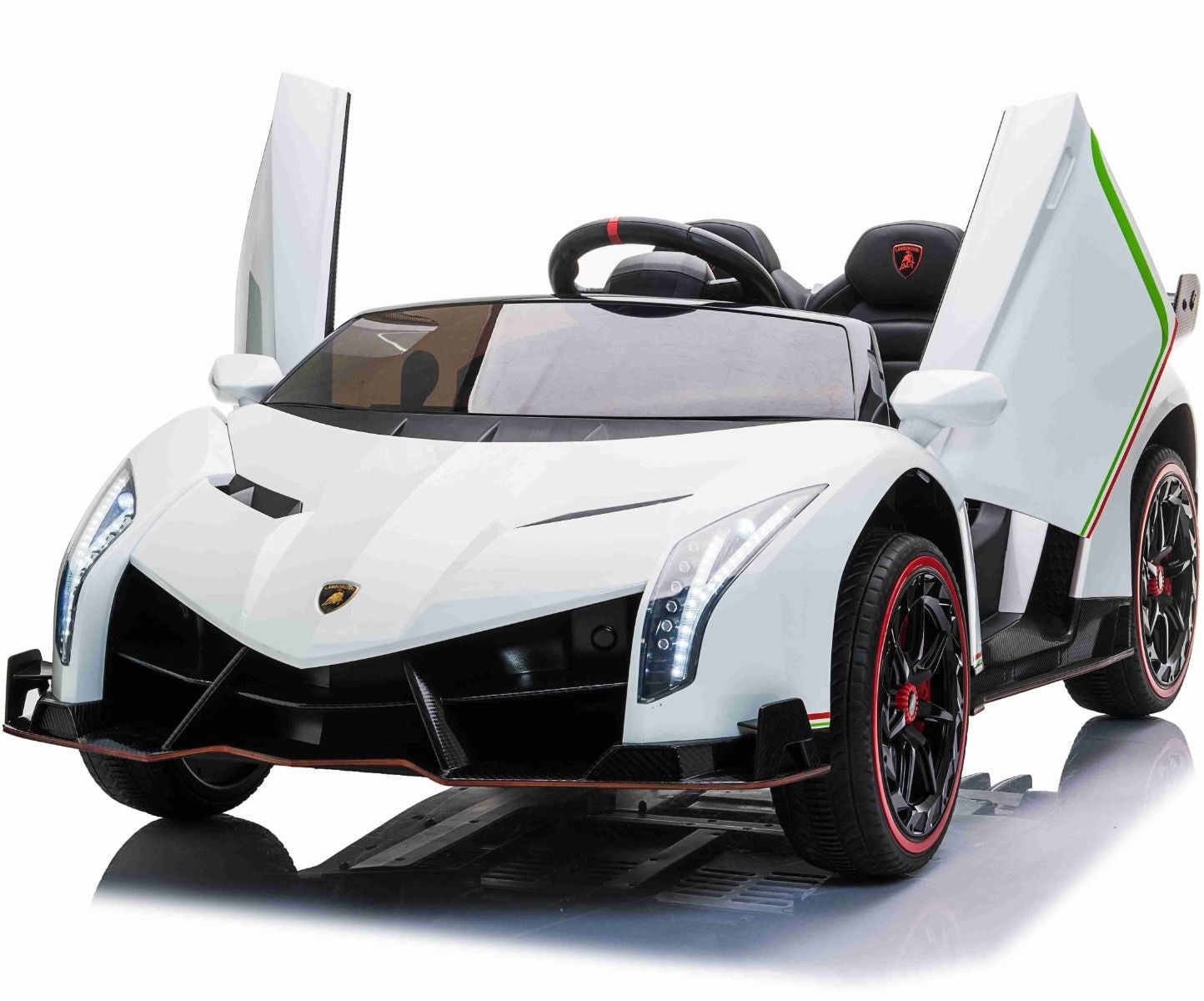 Lamborghini Veneno, Coche Infantil Eléctrico De 2 Plazas Con 4 Motores Y Más.